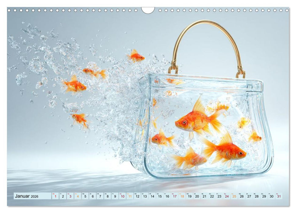 Freitag ist Fischtag (CALVENDO Wandkalender 2026)