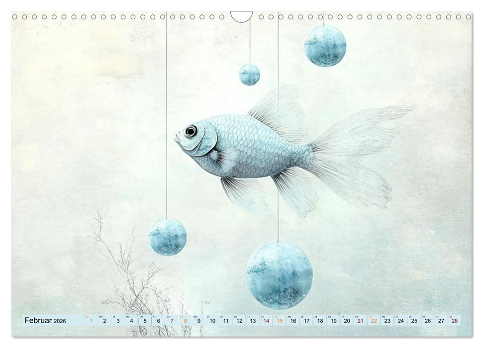 Freitag ist Fischtag (CALVENDO Wandkalender 2026)