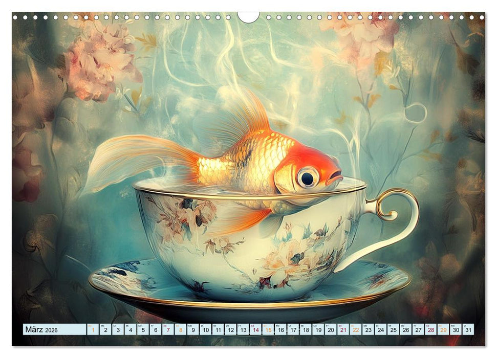 Freitag ist Fischtag (CALVENDO Wandkalender 2026)