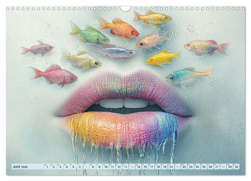 Freitag ist Fischtag (CALVENDO Wandkalender 2026)