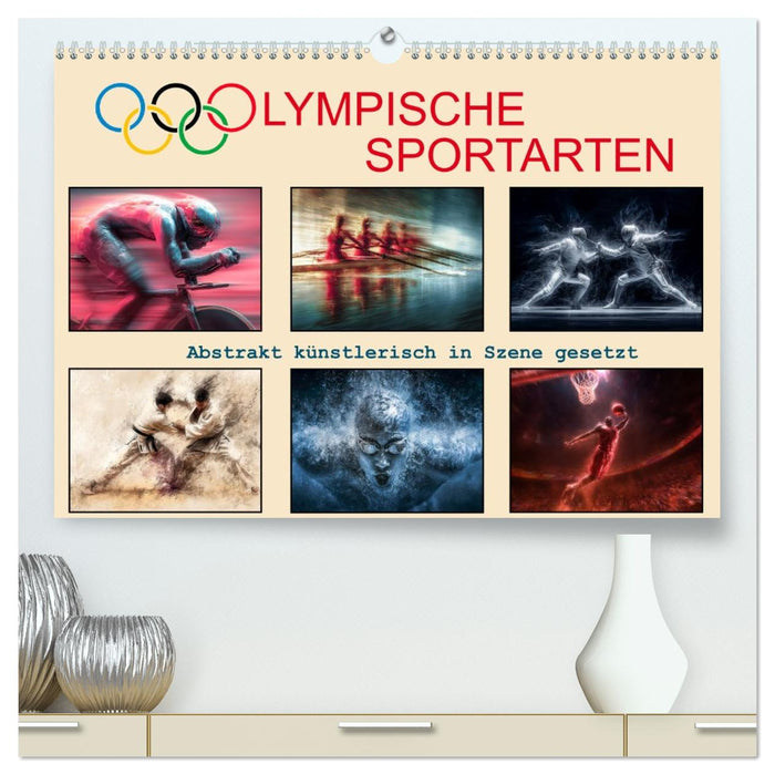 Olympische Sportarten (CALVENDO Premium Wandkalender 2026)