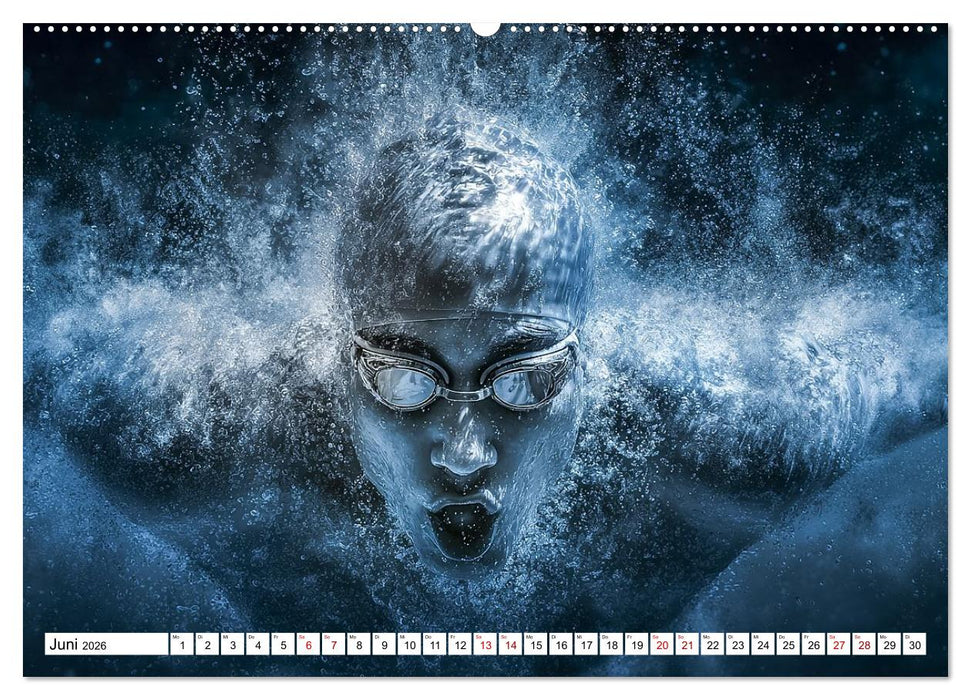 Olympische Sportarten (CALVENDO Premium Wandkalender 2026)