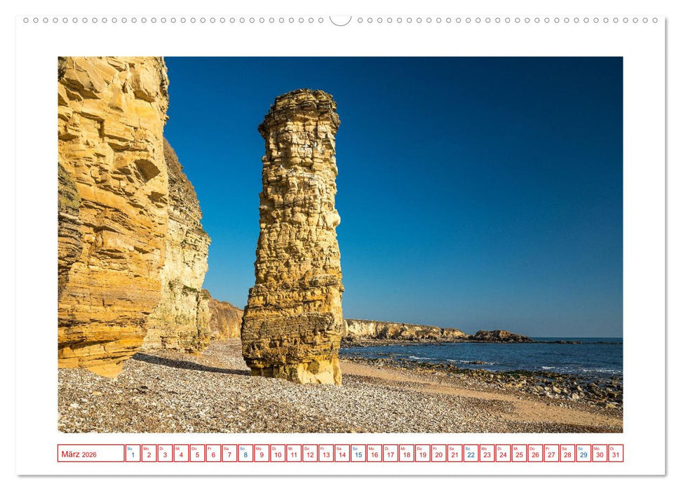 Stimmungsvolle Küstenmomente im Vereinigten Königreich (CALVENDO Premium Wandkalender 2026)