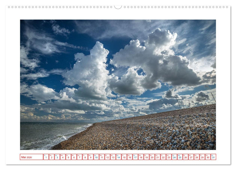 Stimmungsvolle Küstenmomente im Vereinigten Königreich (CALVENDO Premium Wandkalender 2026)
