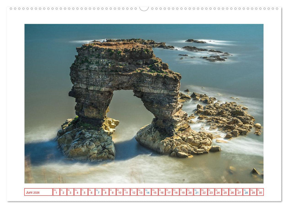 Stimmungsvolle Küstenmomente im Vereinigten Königreich (CALVENDO Premium Wandkalender 2026)