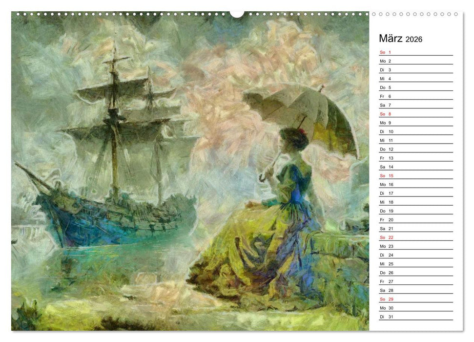 Früher Impressionismus (CALVENDO Premium Wandkalender 2026)