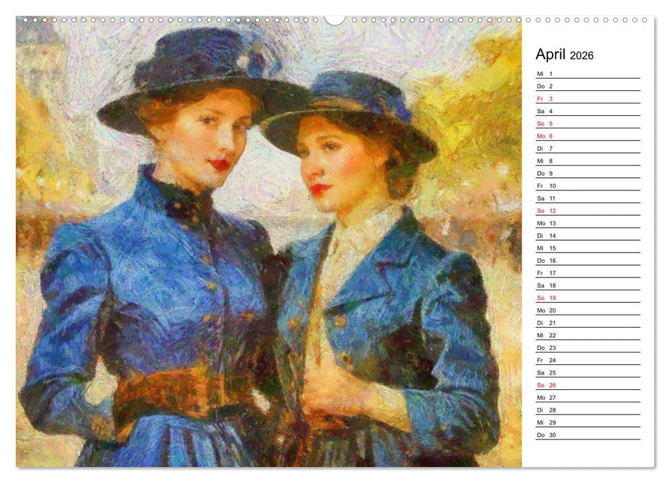 Früher Impressionismus (CALVENDO Premium Wandkalender 2026)