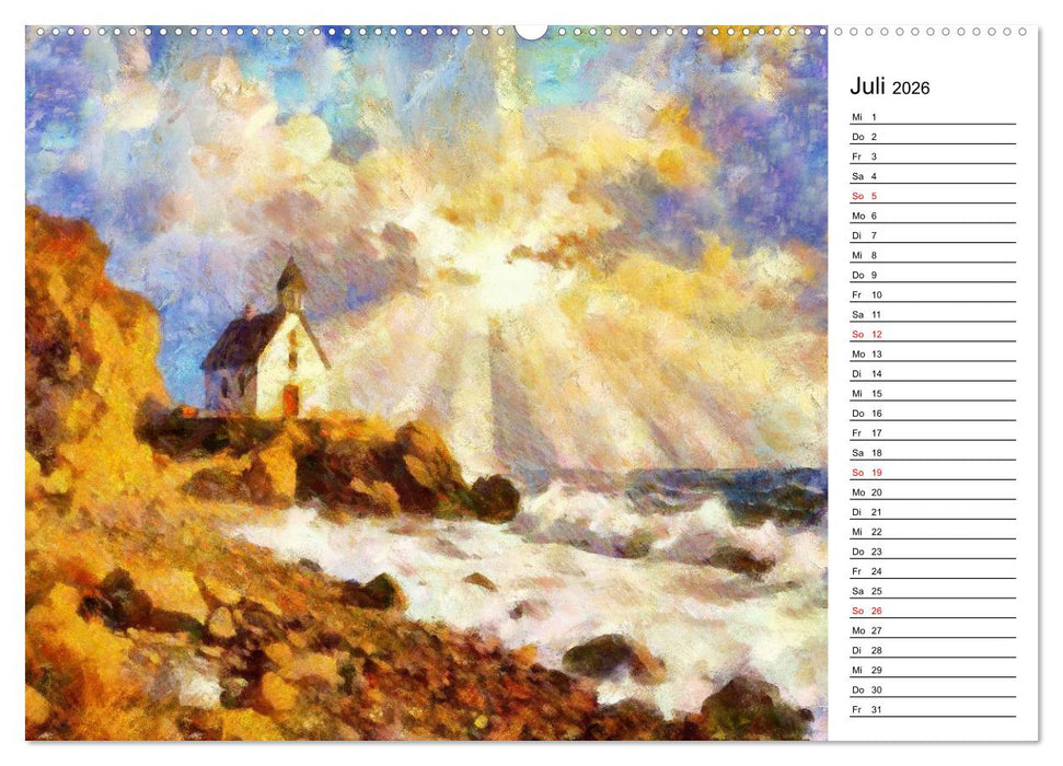 Früher Impressionismus (CALVENDO Premium Wandkalender 2026)