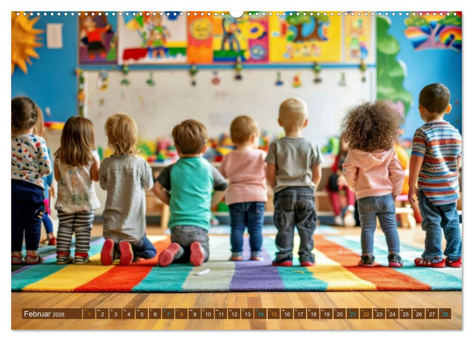 Traumberuf - Erzieher:innen in der Kinderkrippe (CALVENDO Premium Wandkalender 2026)