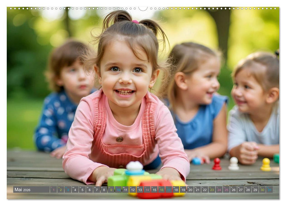 Traumberuf - Erzieher:innen in der Kinderkrippe (CALVENDO Premium Wandkalender 2026)