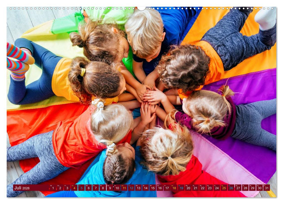 Traumberuf - Erzieher:innen in der Kinderkrippe (CALVENDO Premium Wandkalender 2026)