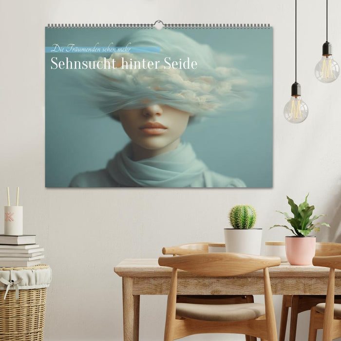 Sehnsucht hinter Seide (CALVENDO Wandkalender 2026)