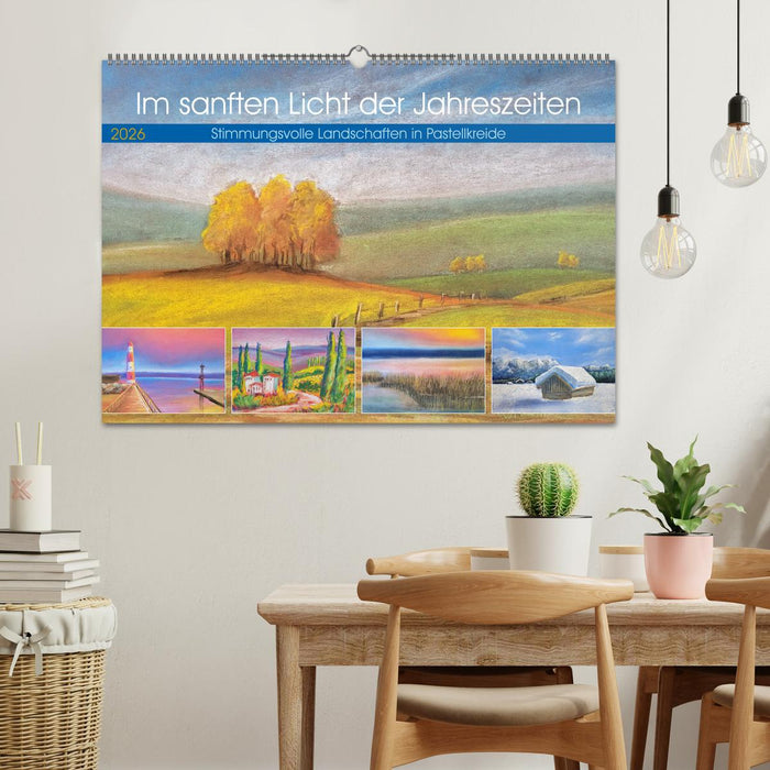 Im sanften Licht der Jahreszeiten. (CALVENDO Wandkalender 2026)