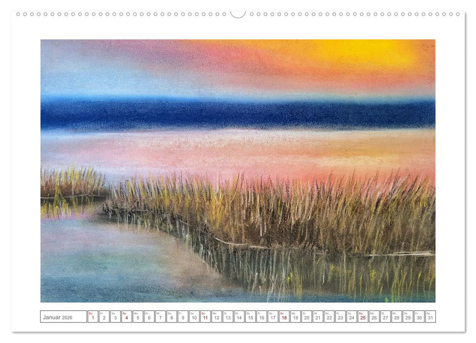 Im sanften Licht der Jahreszeiten. (CALVENDO Wandkalender 2026)