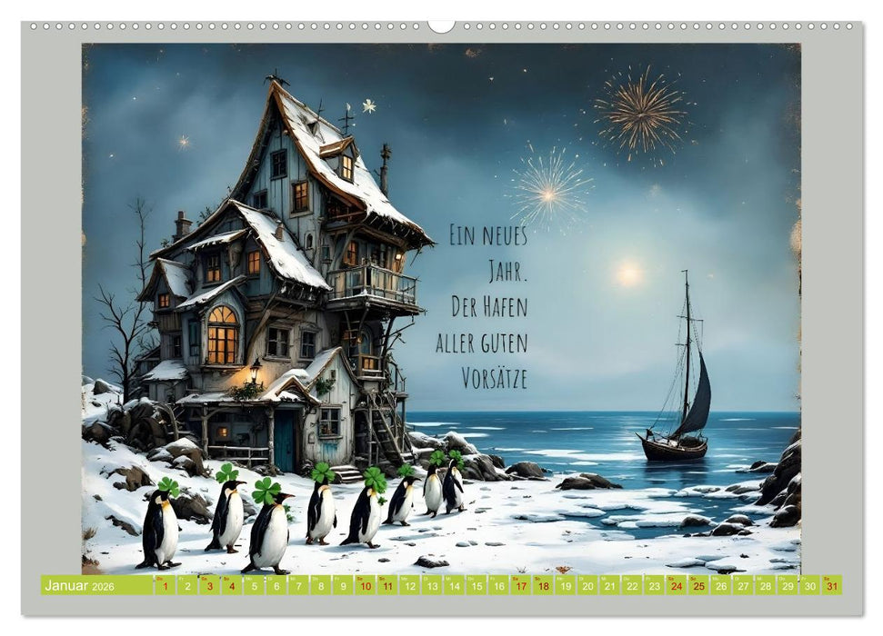 Meergeflunkert (CALVENDO Wandkalender 2026)