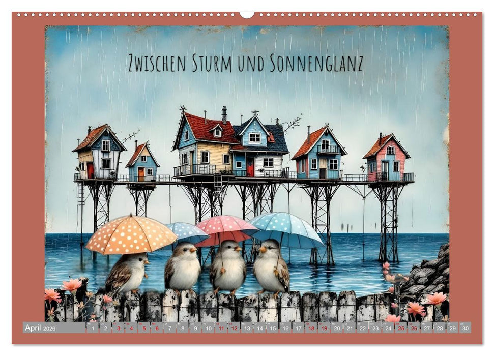 Meergeflunkert (CALVENDO Wandkalender 2026)