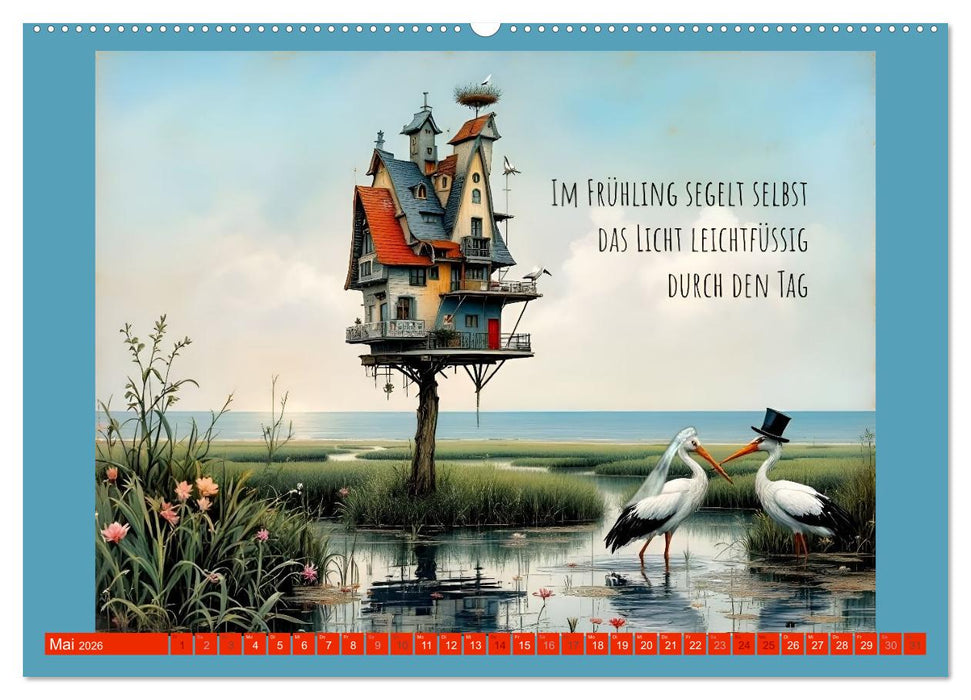 Meergeflunkert (CALVENDO Wandkalender 2026)