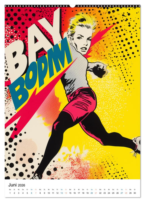 Laufkunst. (CALVENDO Premium Wandkalender 2026)