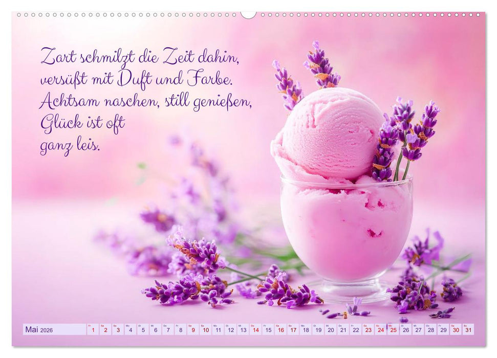 Im Duft des Lavendels - Mit Achtsamkeit durchs Leben (CALVENDO Premium Wandkalender 2026)