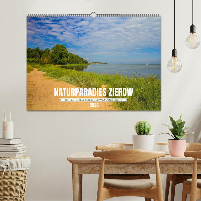 Naturparadies Zierow - Ostsee Idylle pur in der Wismarer Bucht (CALVENDO Wandkalender 2026)