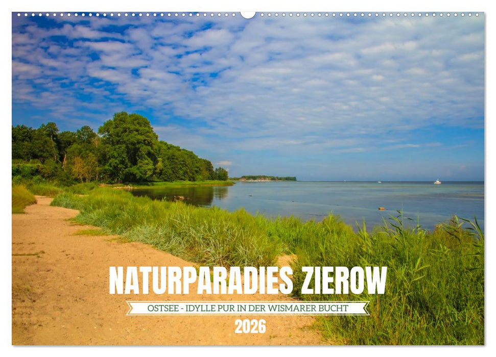 Naturparadies Zierow - Ostsee Idylle pur in der Wismarer Bucht (CALVENDO Wandkalender 2026)