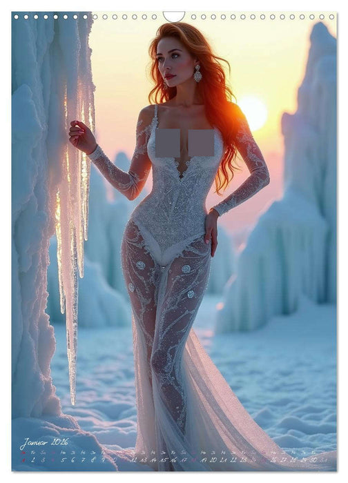 Ein Jahr sinnlicher Eleganz (CALVENDO Wandkalender 2026)