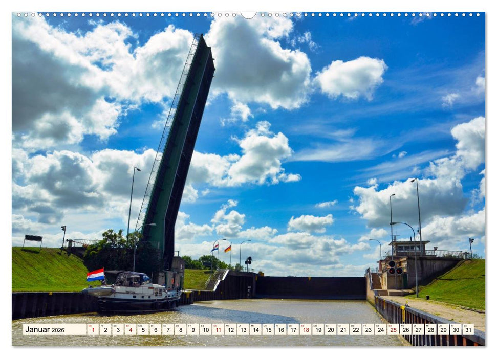 Charmante Stadt - LEER (CALVENDO Wandkalender 2026)