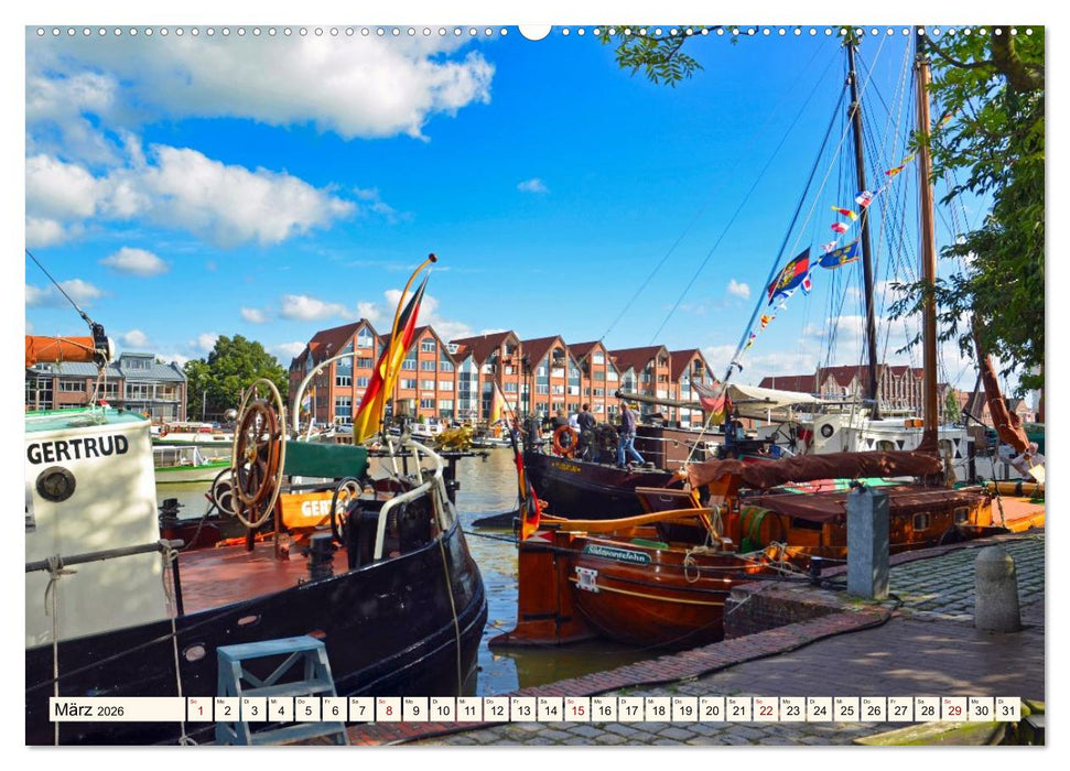 Charmante Stadt - LEER (CALVENDO Wandkalender 2026)