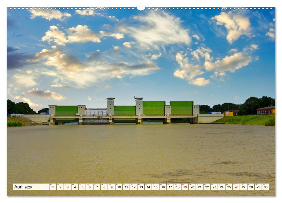 Charmante Stadt - LEER (CALVENDO Wandkalender 2026)