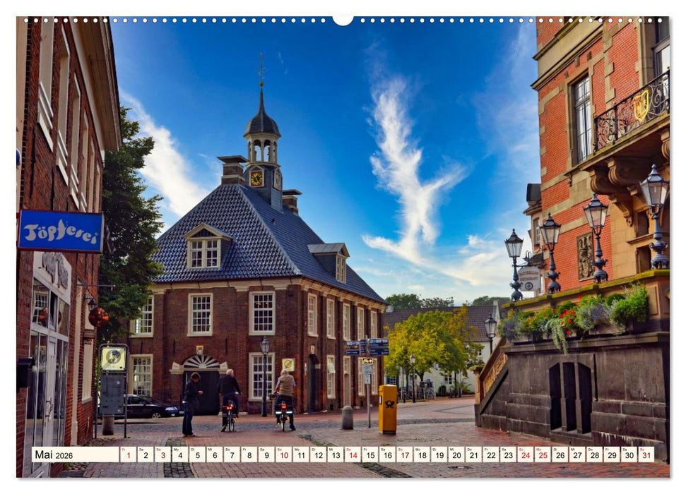 Charmante Stadt - LEER (CALVENDO Wandkalender 2026)