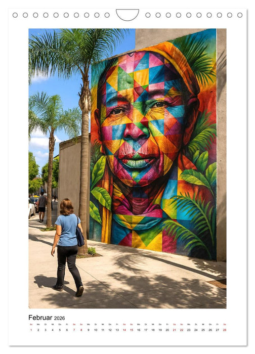 Murals in der Stadt (CALVENDO Wandkalender 2026)