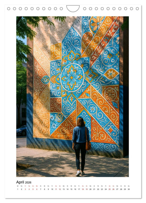 Murals in der Stadt (CALVENDO Wandkalender 2026)