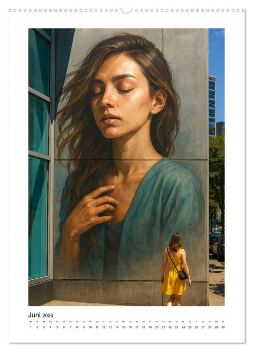 Murals in der Stadt (CALVENDO Premium Wandkalender 2026)