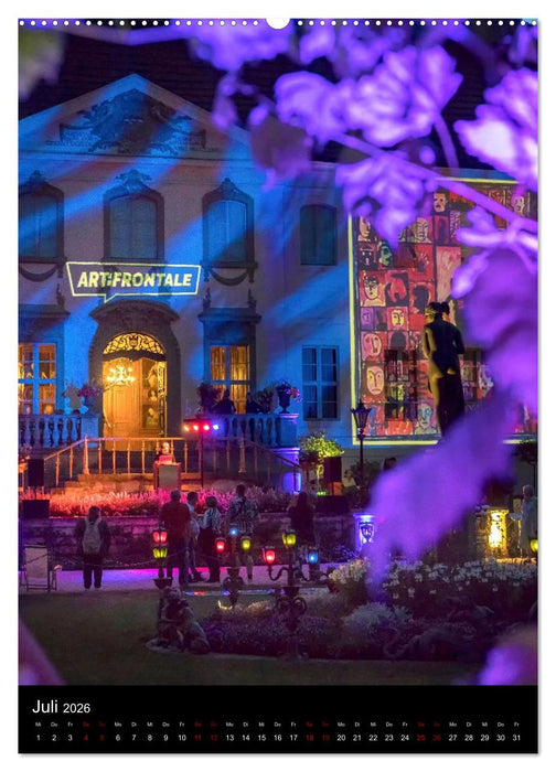 Cottbus und Umgebung für Nachtschwärmer (CALVENDO Premium Wandkalender 2026)