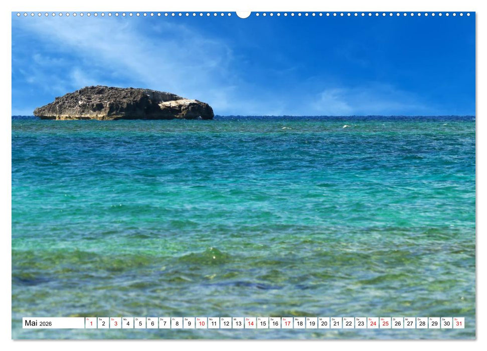 Inseln, die zum träumen verlocken (CALVENDO Premium Wandkalender 2026)