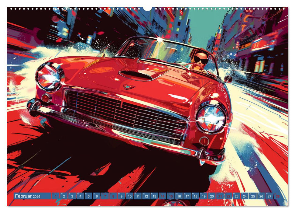 Speed Symphony (CALVENDO Wandkalender 2026)