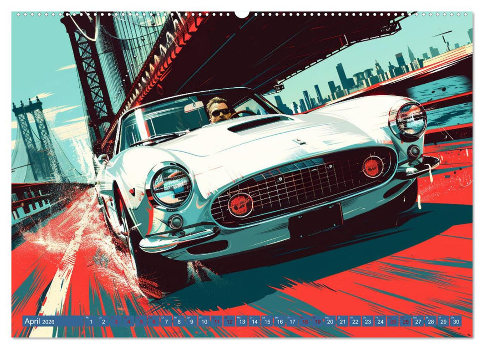 Speed Symphony (CALVENDO Wandkalender 2026)