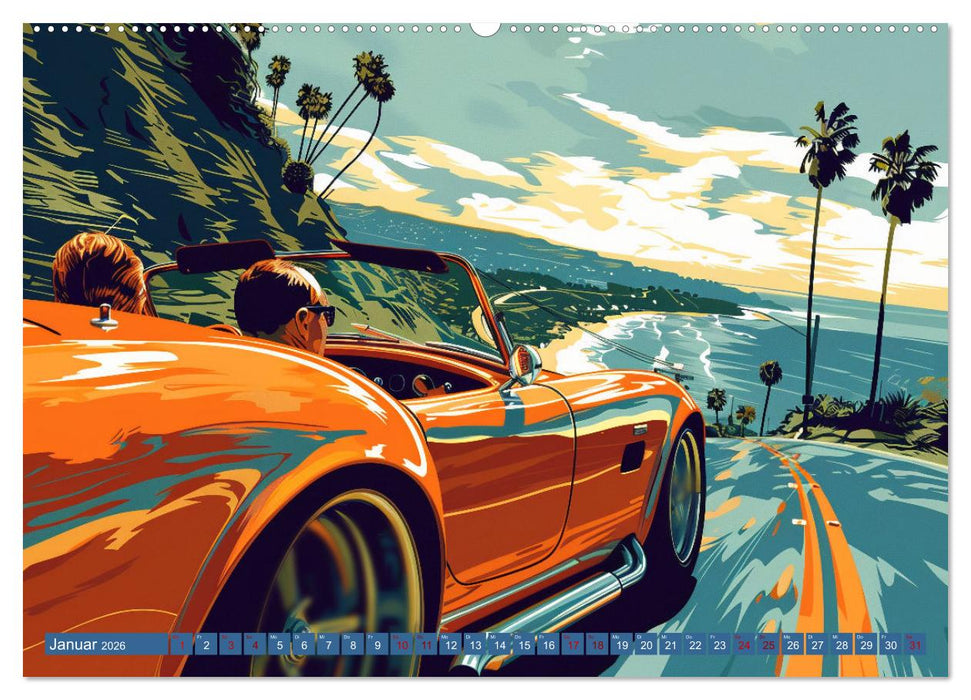 Speed Symphony (CALVENDO Premium Wandkalender 2026)