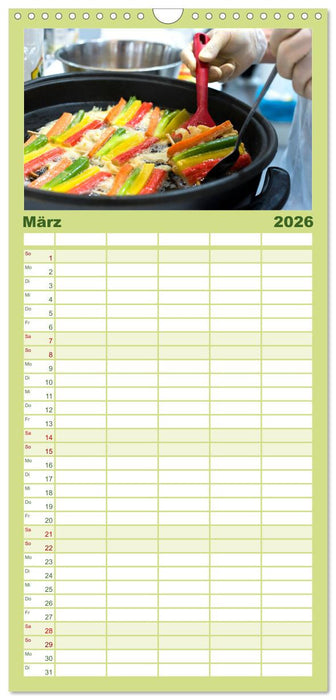 So schmeckt Südkorea: Kreative koreanische Küche (CALVENDO Familienplaner 2026)