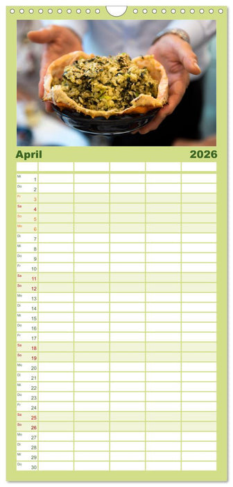 So schmeckt Südkorea: Kreative koreanische Küche (CALVENDO Familienplaner 2026)