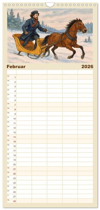 Selma Lagerlöf (CALVENDO Familienplaner 2026)