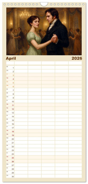 Jane Austen (CALVENDO Familienplaner 2026)