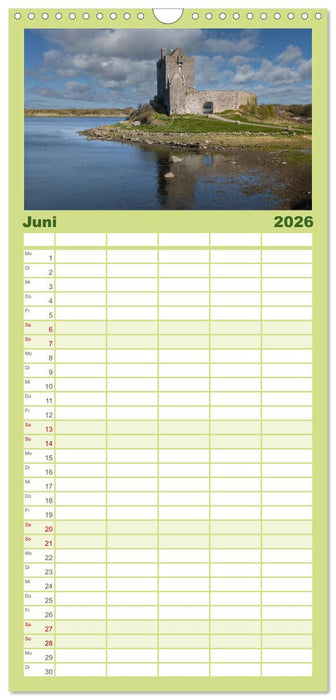 Irland - Unterwegs auf dem Wild Altantic Way (CALVENDO Familienplaner 2026)