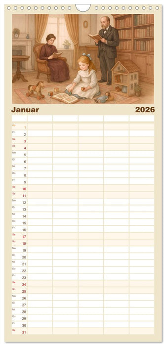 Else Ury (CALVENDO Familienplaner 2026)