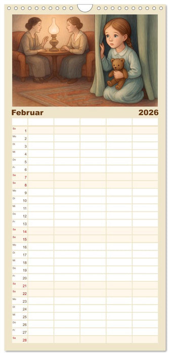 Else Ury (CALVENDO Familienplaner 2026)