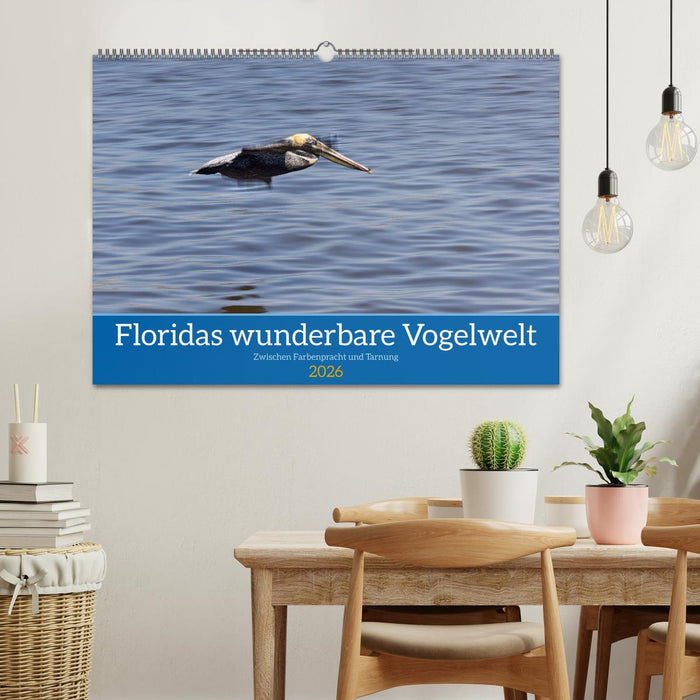 Floridas wunderbare Vogelwelt (CALVENDO Wandkalender 2026)