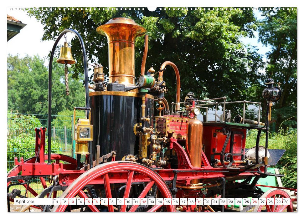 Kraft durch Dampf! Die Liebe zu Dampfmaschinen (CALVENDO Premium Wandkalender 2026)