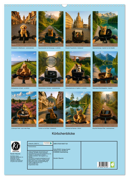 Körbchenblicke (CALVENDO Wandkalender 2026)