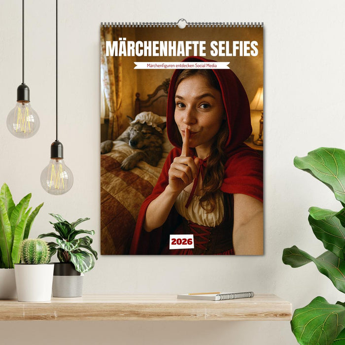 Märchenhafte Selfies (CALVENDO Wandkalender 2026)