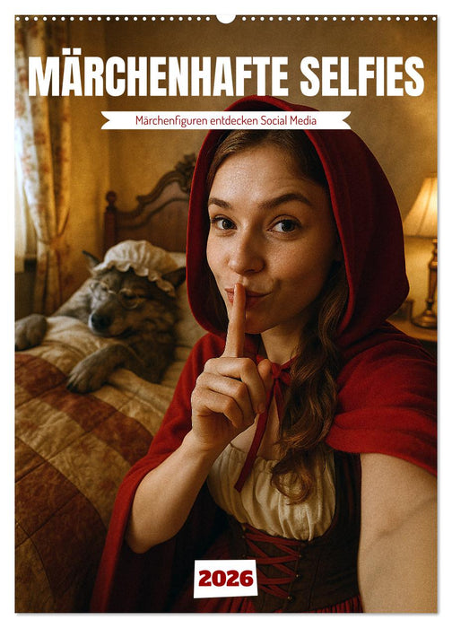 Märchenhafte Selfies (CALVENDO Wandkalender 2026)
